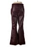 DKNY 100% Polyurethane Burgundy Casual Pants Size 6 - photo 2