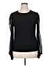 Nine West Black Long Sleeve Blouse Size XL - photo 1
