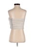 Charlotte Russe 100% Polyester Silver Sleeveless Top Size XS - photo 2