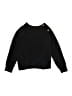 Unbranded 100% Polyester Solid Black Pullover Sweater Size M (kids) - photo 1