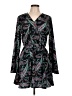 Live 4 Truth 100% Polyester Paisley Black Casual Dress Size L - photo 1