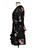 Influence 100% Polyester Floral Black Cocktail Dress Size 10 - photo 5