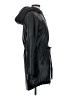 Unreal Fur 100% Polyurethane Black Raincoat Size S - photo 4
