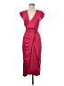 Assorted Brands Solid Pink Burgundy Cocktail Dress Size M - photo 1