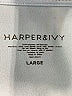 Harper & Ivy Blue Short Sleeve Top Size L - photo 7