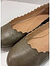 Chloé Gray Green Flats Size EU 38 1/2 - photo 5