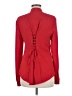 Bebe Red Long Sleeve Blouse Size M - photo 2
