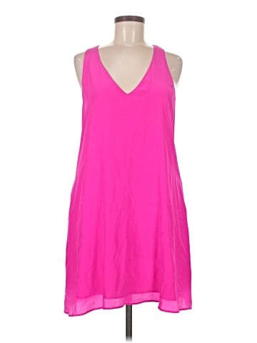 Lavender Brown Casual Dress (view 1)