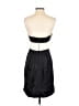 BCBGMAXAZRIA 100% Polyester Color Block Black Cocktail Dress Size 2 - photo 2