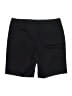 Lands' End Solid Black Shorts Size 14 - photo 2