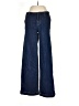 OAT Chevron-herringbone Blue Jeans Size 4 - photo 1