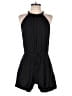 Gap 100% Rayon Solid Black Romper Size XS - photo 1