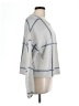 Z Supply 100% Polyester Plaid Gray Pullover Sweater Size L - photo 4