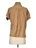 Max Studio Tan Short Sleeve Blouse Size XS - photo 2