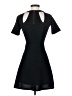 Silence and Noise Solid Black Cocktail Dress Size XS - photo 2