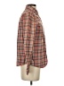 Levi's 100% Cotton Plaid Orange Long Sleeve Button-Down Shirt Size XS - photo 4