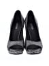 Vera Wang Silver Heels Size 7 - photo 2