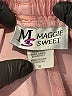 Maggie Sweet 100% Polyester Solid Pink Casual Pants Size 1X - photo 4