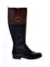 Tommy Hilfiger 100% Leather Multi Color Black Boots Size 6 - photo 1