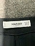 Mango Solid Black Dress Pants Size 6 - photo 7