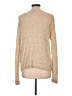 Sweet N Sinful Metallic Tan Pullover Sweater Size L - photo 2