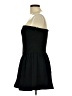 Forever 21 Solid Black Cocktail Dress Size L - photo 5