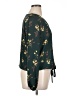 Tua 100% Polyester Green Long Sleeve Blouse Size XL - photo 4