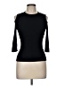 Maje Black 3/4 Sleeve Top Size Med (2) - photo 1