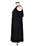 MSK Solid Black Casual Dress Size M - photo 5