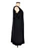MSK Solid Black Casual Dress Size M - photo 4