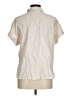 Max Studio Ivory Short Sleeve Blouse Size M - photo 2