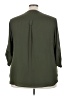 Torrid 100% Polyester Green 3/4 Sleeve Blouse Size 3X Plus (3) - photo 2