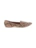Steve Madden Animal Print Brown Tan Flats Size 8 1/2 - photo 1