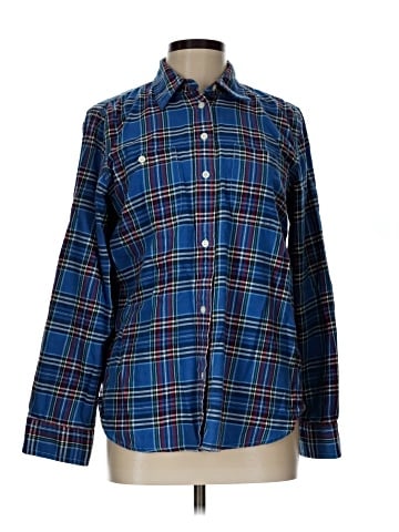 Lauren Jeans Co. Long Sleeve Button-Down Shirt (view 1)