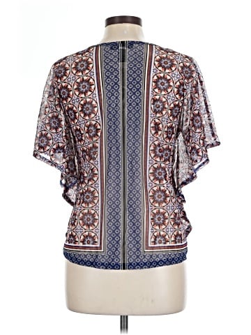INC International Concepts Short Sleeve Blouse (view 2)