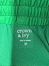 Crown & Ivy Solid Green Athletic Shorts Size M - photo 3