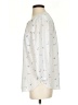 Not Your Daughter's Jeans 100% Polyester Polka Dots White 3/4 Sleeve Blouse Size S - photo 5