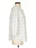 Not Your Daughter's Jeans 100% Polyester Polka Dots White 3/4 Sleeve Blouse Size S - photo 4