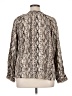 Ava & Viv 100% Rayon Silver Long Sleeve Blouse Size 1X - photo 2