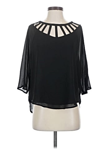 Maurices 3/4 Sleeve Blouse (view 1)