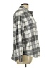 Universal Thread 100% Cotton Plaid Gray Long Sleeve Button-Down Shirt Size L - photo 4