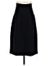 Bisou Bisou Solid Black Casual Skirt Size S - photo 2