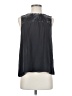 Theory 100% Silk Gray Blouse Size S - photo 1