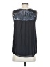 Theory 100% Silk Gray Blouse Size S - photo 2