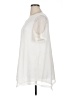 Catherines 100% Polyester Ivory Short Sleeve Blouse Size 0X - photo 5