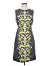 Tabitha 100% Cotton Graphic Gray Cocktail Dress Size 4 - photo 1
