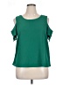 Meraki 100% Polyester Green Sleeveless T-Shirt Size XL - photo 1