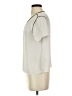 Banana Republic 100% Polyester Ivory Short Sleeve Blouse Size S - photo 5