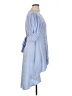 Assorted Brands Stripes Blue Casual Dress Size XL - photo 4