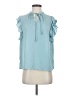 Nordstrom Rack Blue Sleeveless Blouse Size S - photo 1